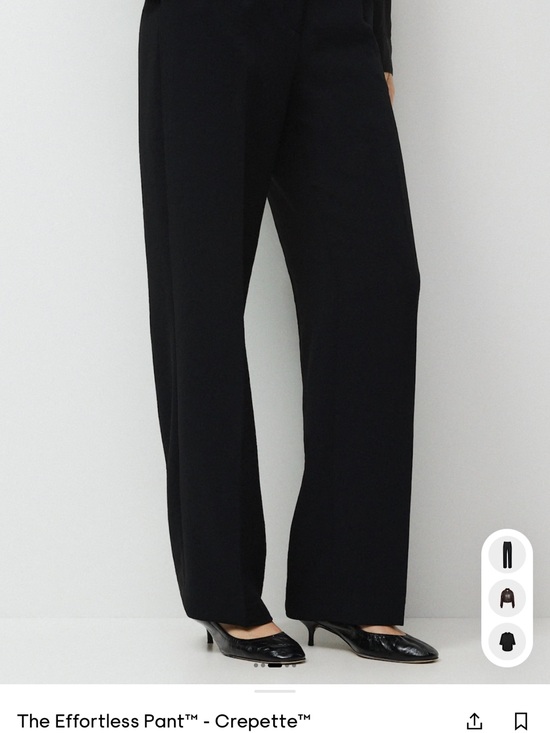 Aritzia Pants - Aritzia Wilfred Effortless Pant – Black – Size 0